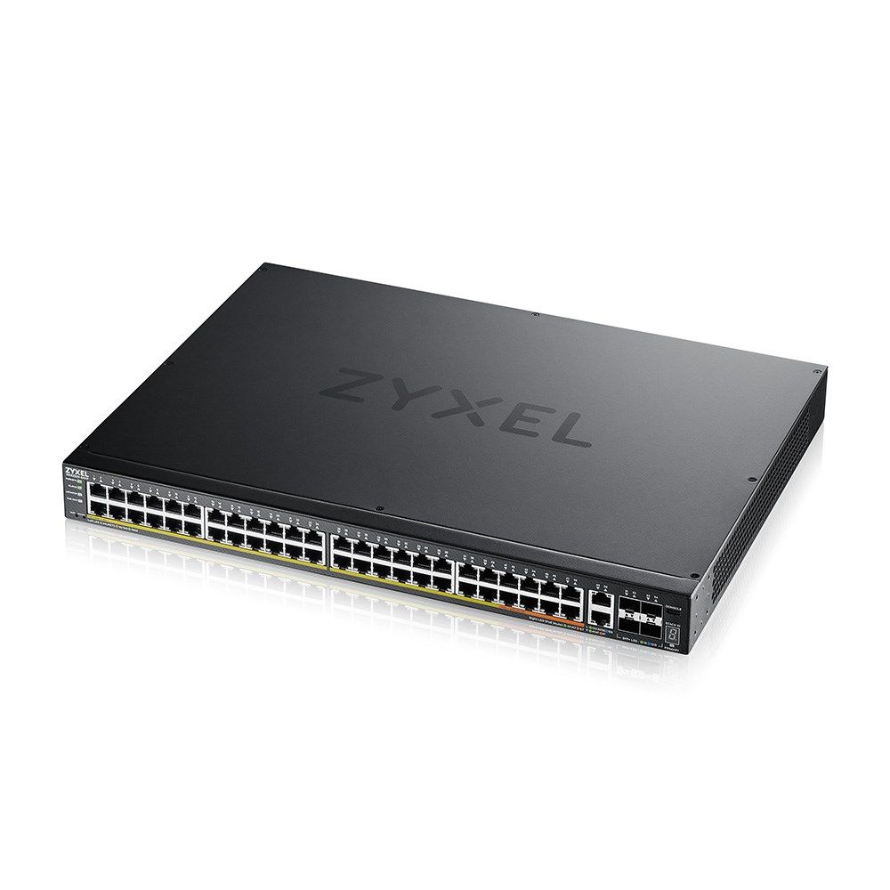 Switch Zyxel XGS2220-54FP-EU0101F, 48 porturi 10/100/1000 Mbps
