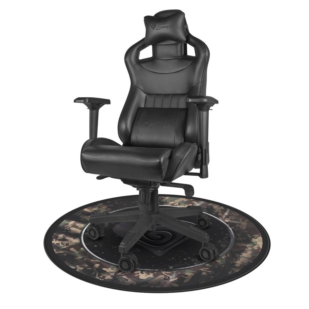 Genesis Protective Floor Mat Tellur 500 Master of Camouflage Fabric/Rubber | Floor Mat | Genesis | Black/Grey/Brown/Green