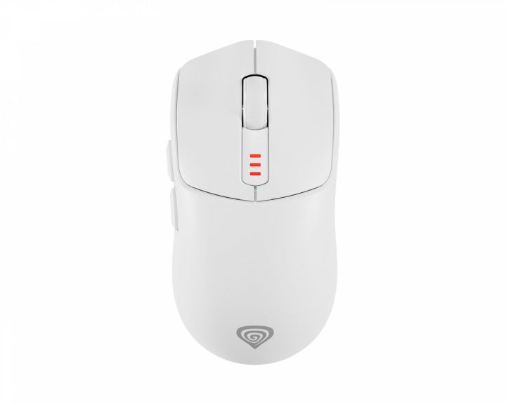 Zircon 500 | Wireless/Wired | Gaming Mouse | 2.4 GHz  Bluetooth  USB | White