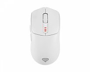 Zircon 500 | Wireless/Wired | Gaming Mouse | 2.4 GHz  Bluetooth  USB | White