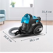 Bosch Serie 2 BGS05X240 vacuum 1.5 L Cylinder vacuum Dry 700 W Bagless