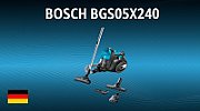 Bosch Serie 2 BGS05X240 vacuum 1.5 L Cylinder vacuum Dry 700 W Bagless