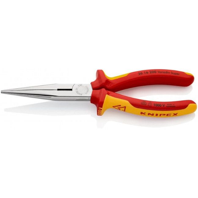 KNIPEX INSULATED PLIERS 1000V STRAIGHT EXTENDED 200mm