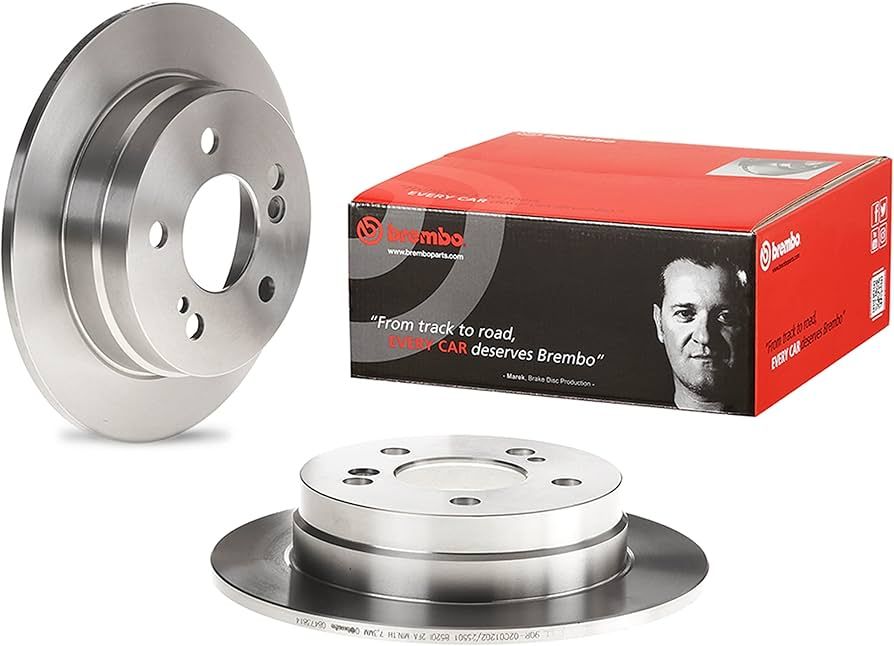 Rear brake disc L/R fits for: MERCEDES 124 (C124)  124 T-MODEL (S124)  124 (W124)  190 (W201)  C (W202)  E (C124)  E T-MODEL (S124)  E (W124) 1.8-6.0 10.82-05.00