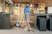 Kärcher SC 5 EasyFix IRON PLUG Cylinder steam cleaner 1.5 L 2250 W Black  White