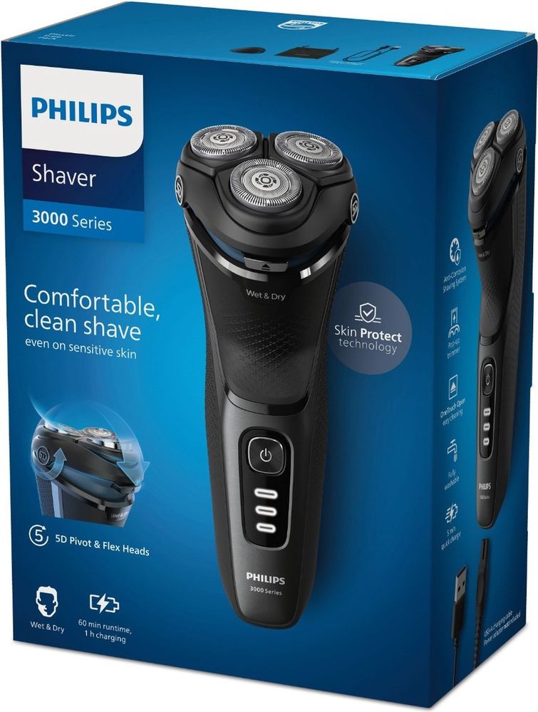 Philips 3000 Series S3244 - shaver - s