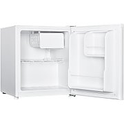 Frigider Mini-Bar Heinner HMB-HM41E++, clasa energetica: E, capacitate totala: 41L, control mecanic cu termostat ajustabil, 1 raft sarma, usa reversibila, dimensiuni (WxDxH): 44 x 47 x 51 cm, culoare: Alb