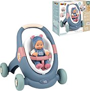 3-in-1 walker with Little SMOBY doll