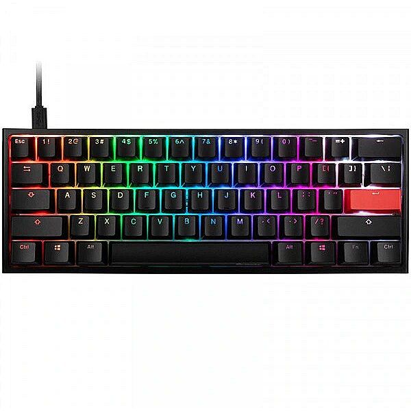 Ducky One 2 Pro Mini Gaming Keyboard  RGB LED - Cherry Blue (US)