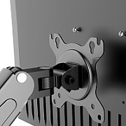 Maclean 2 Monitor Mount  Gas Spring  13 -27   7kg  Black  MC-861N