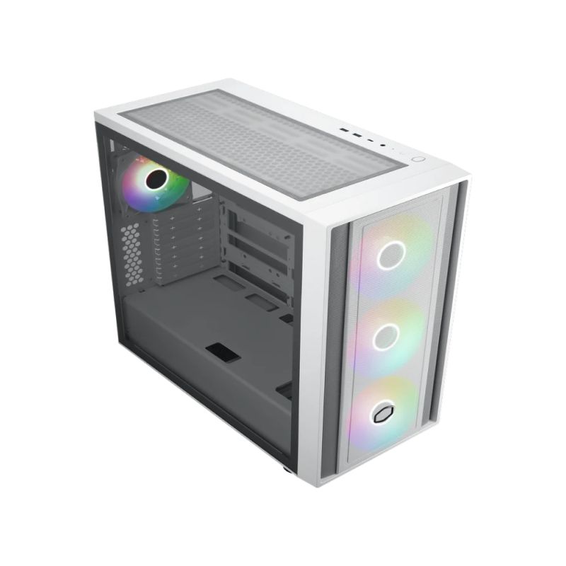 Cooler Master obudowa MasterBox 600 Biała  ARGB