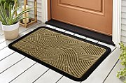  ANTISLIP DOOR MAT WITH RUBBER EDGE
POLYPROPILENE 60%+RUBBER 40%
Packaging: color label 