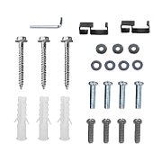 Maclean MC-417 Full Motion TV Monitor Wall Mount 13-32  30kg max. VESA 100x100 Black Powder Coated Universal Holder Bracket Adjustable Wall Distance Rotating Tilting