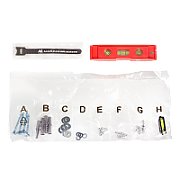 Maclean TV MC-413 Wall Mount Bracket 32 -80  VESA 600x400 45kg Tilting Universal Adjustable Spirit Level Mounting Accessories