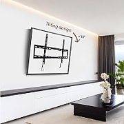 Maclean TV MC-413 Wall Mount Bracket 32 -80  VESA 600x400 45kg Tilting Universal Adjustable Spirit Level Mounting Accessories