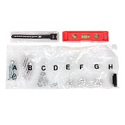 Maclean TV MC-412 Wall Mount Bracket 32 -70  VESA 400x400 45kg Tilting Universal Adjustable Spirit Level Mounting Accessories