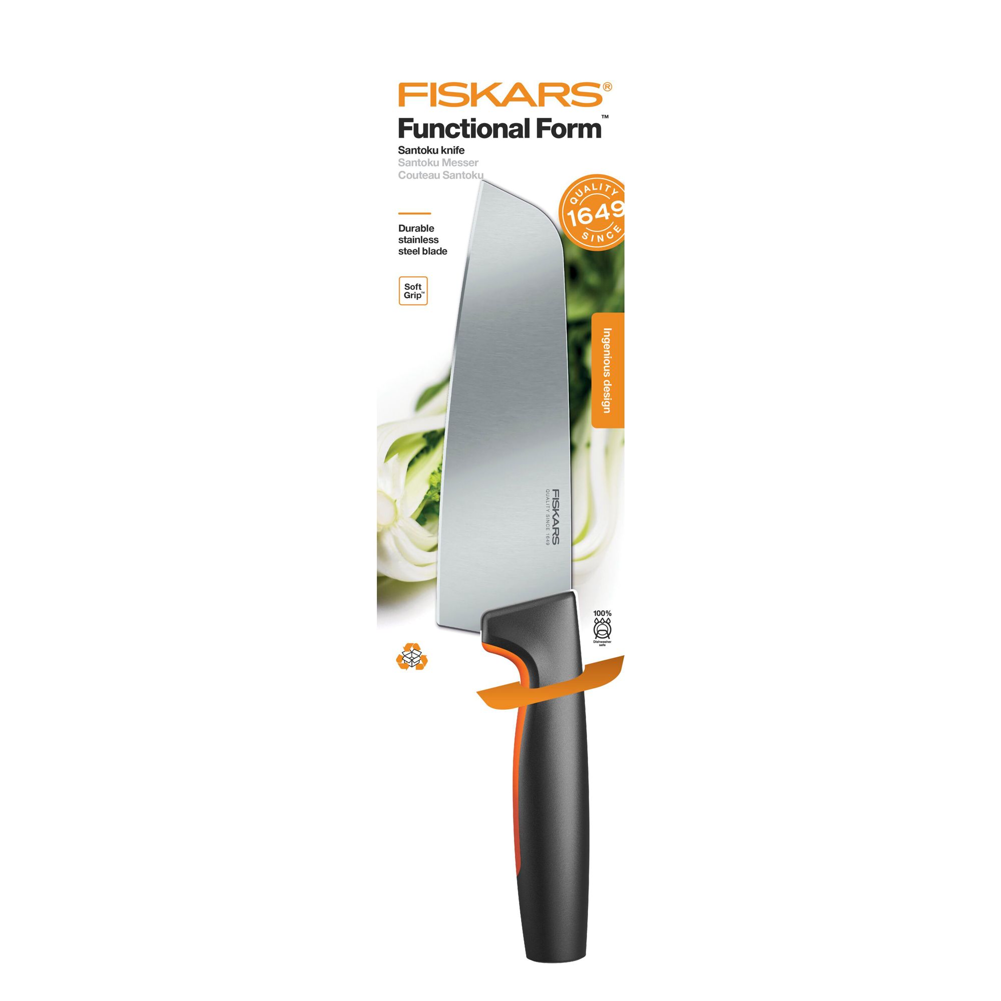 FISKARS NÓŻ TYP SANTOKU FUNCTIONAL FORM