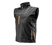 Softshell work vest  size M