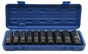 ADLER ZESTAW NASADEK DŁUGICH 1/2  10szt. KUFER METALOWY