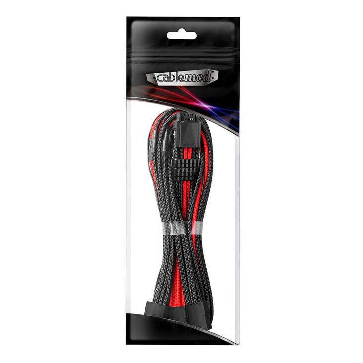 CableMod PRO ModMesh 12VHPWR to 3x PCI-e Cable - 45cm  black/red