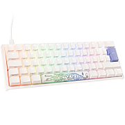 Ducky One 2 Pro Mini White Edition Gaming Tastatur  RGB LED - Cherry Silver