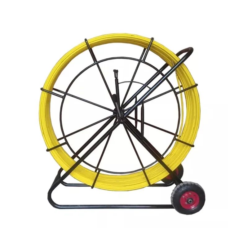 Extralink Pilot 13mm 150m | Pilot do przeciągania kabli | włókno szklane FRP  śr. 13mm  dł. 150m  żółty