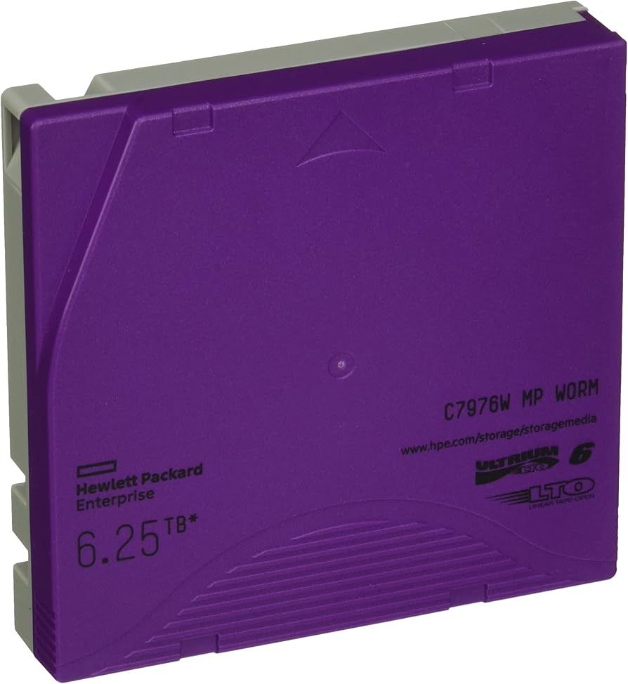 HPE LTO-6 Ultrium MP WORM Data Tape