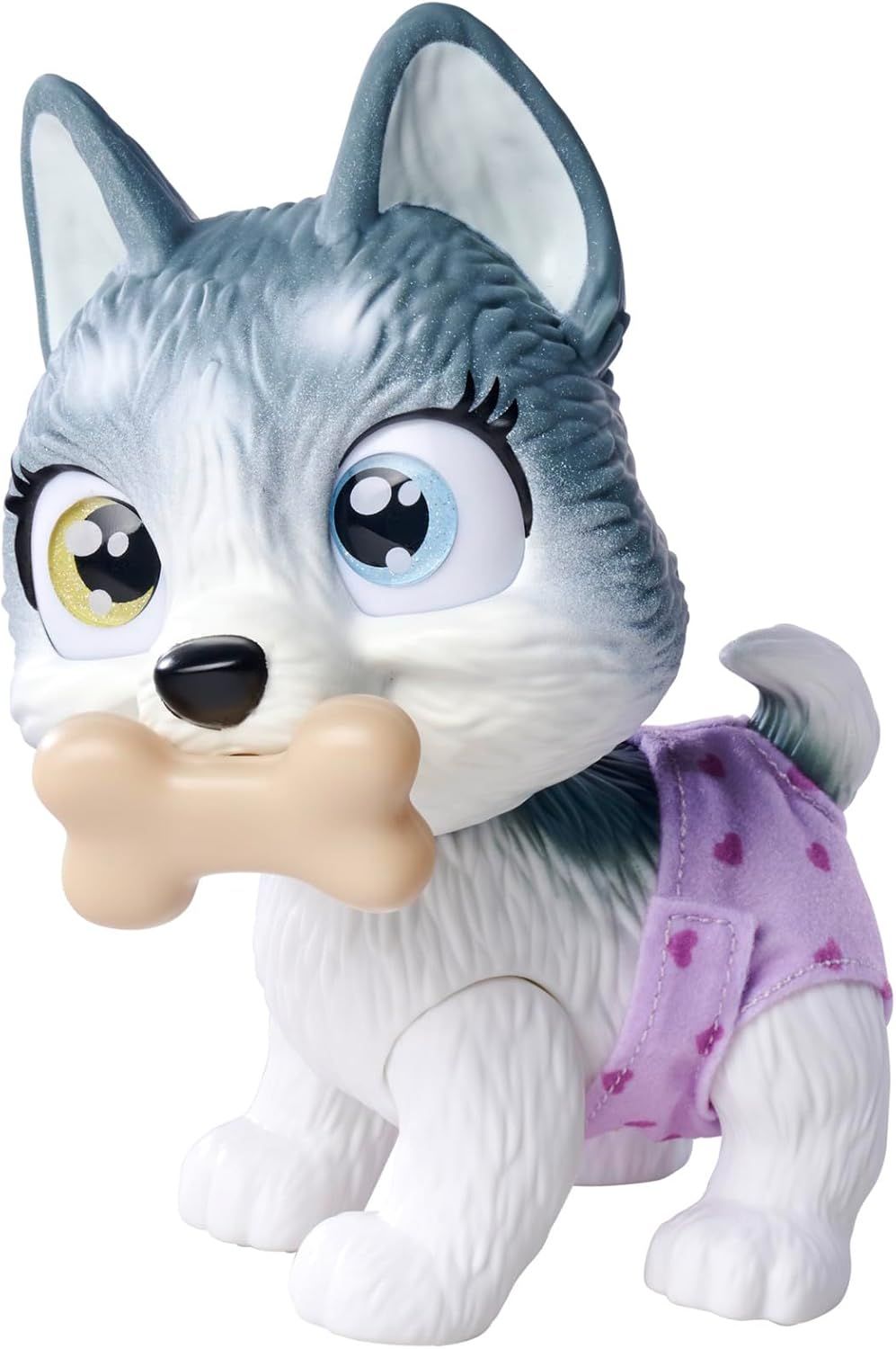 Pamper Petz Husky with diaper gang accessories