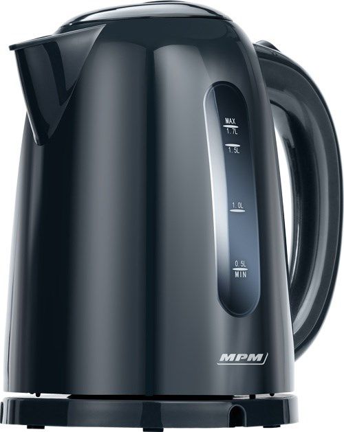 MPM MCZ-85/G1 electric kettle 1.7 L 2200 W Black