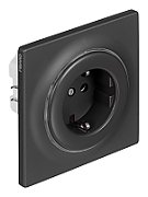 Fibaro FGWOF-011-8 socket-outlet Type F Black