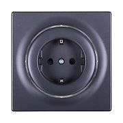 Fibaro FGWSONF-011-8 socket-outlet Type F Black