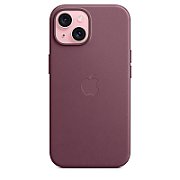 IPHONE 15 FINEWOVEN CASE/WITH MAGSAFE - MULBERRY
