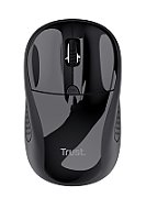 Mouse Trust Wireless, rezolutie maxima 1600 DPI, negru