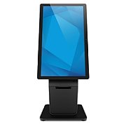 Wallaby Self-Service Countertop Stand with Meisong label and receipt printer, black