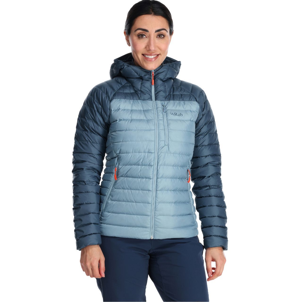 Alpine microlight jacket women-orion blue-citadel-12 (m)