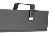 CABLE MANAGEMENT TRAY/UNDER-DESK BLACK