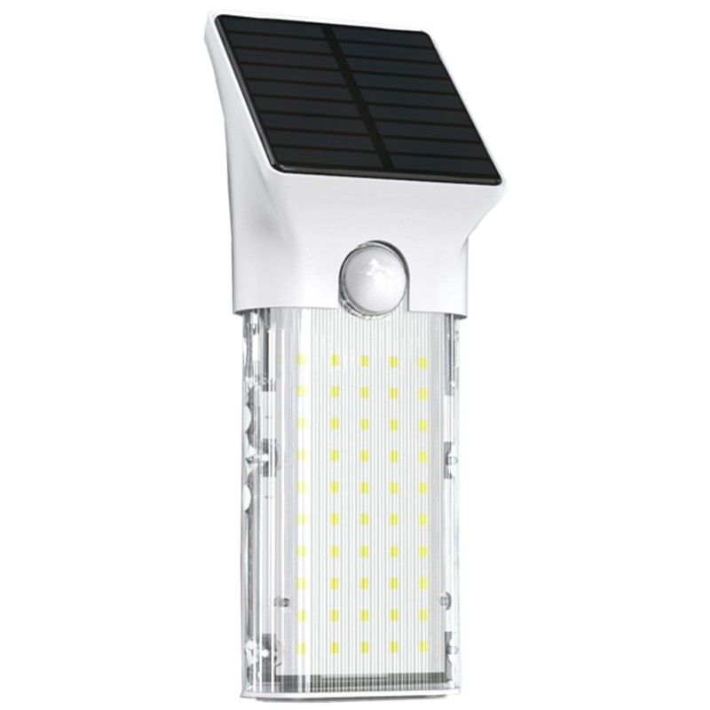 Solar Germicidal UV Lamp 1000lm 3in1  Wall Lamp  Flashlight  Virus Neutralization  LED x20  PV 1W  Motion and Twilight Sensor
