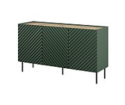 3D2SZ ONDA chest of drawers 150x45xH85 green