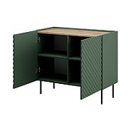 2D chest of drawers ONDA 98x45xH85 green