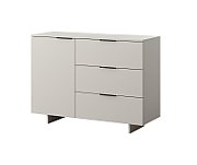 Cama 1D3S ALMA chest of drawers 120x41.5xH90 cashmere