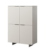 Cama 4D chest of drawers ALMA 100x41.5xH145 cashmere