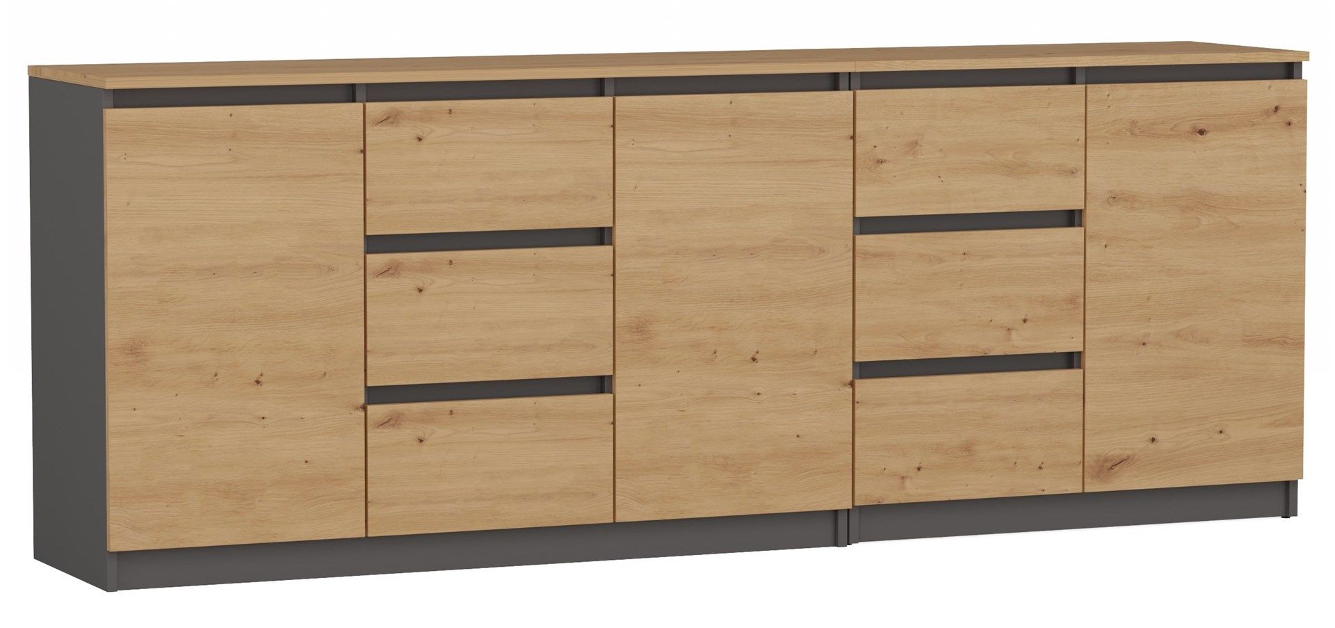 Topeshop COSTA ANT/ART BA KPL chest of drawers