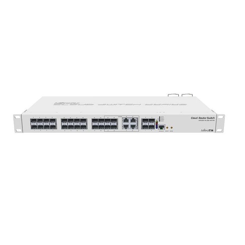 MikroTik MikroTik Cloud Router Switch CRS328-4C-20S-4S+RM SFP ports quantity 20 Rackmountable SFP+ ports quantity 4 Managed L3 1 Gbps (RJ-45) ports quantity 4