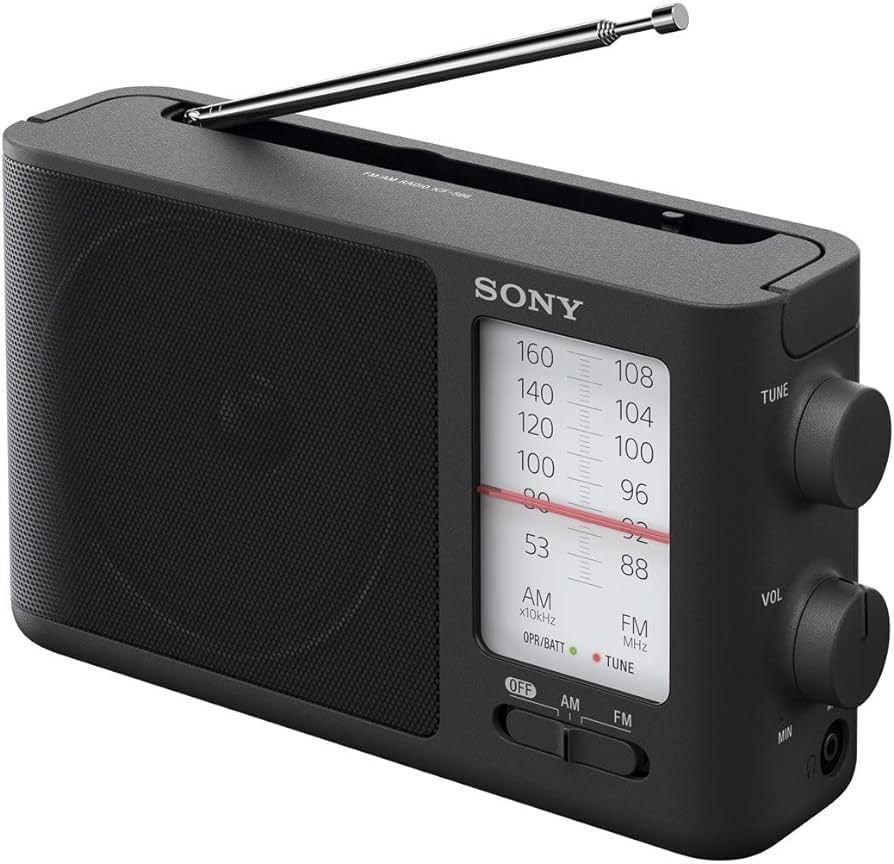 Sony | Analog Radio | ICF-506 | 5 W | Black
