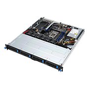 ASUS Rack 1U RS300-E12-RS4/350W Intel C262 LGA1700 95W 4xDDR5 4400/4000/3600 4x3 5 /2 5  4*SATA/SAS/NVMe 2x Intel I210AT 1x Management Port  1+1 450W 80 PLUS Platinum