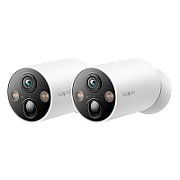 TP-LINK Tapo C425 Smart Wire-Free Indoor/Outdoor Security Camera, Senzor Starlight CMOS cu scanare progresivă de 1/3 , Lungime focală: 2.1 mm, Apertură: F2.1, Câmpul de vizualizare: 150° (diagonală), 134°(orizontală), 77°(verticală), rezolutie maxima 2K QHD 4MP (2560 × 1440 px), 15/20/(25/30)fps