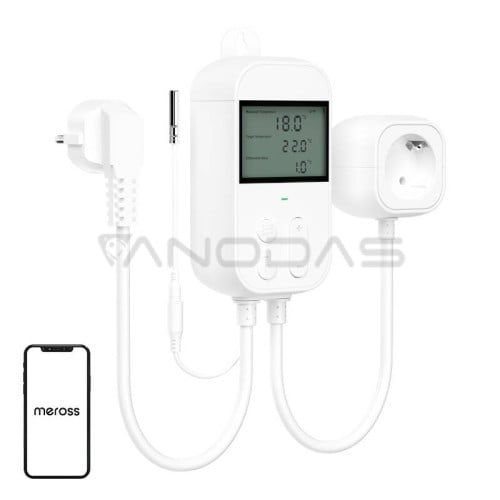 SMART HOME WI-FI THERMOSTAT/HEAT.&COOLING MTS200BHK MEROSS