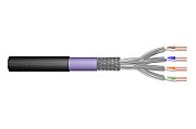 DIGITUS Outdoor Dry Installation Cable cat.7 S/FTP  Fca  AWG 23/1  PE  500m  black  reel