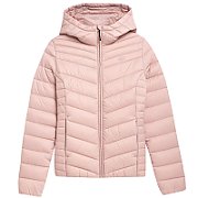 Women's down jacket 4F F095 light pink 4FSS23TDJAF095 56S