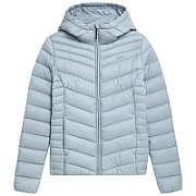 Women's down jacket 4F F095 light blue 4FSS23TDJAF095 34S